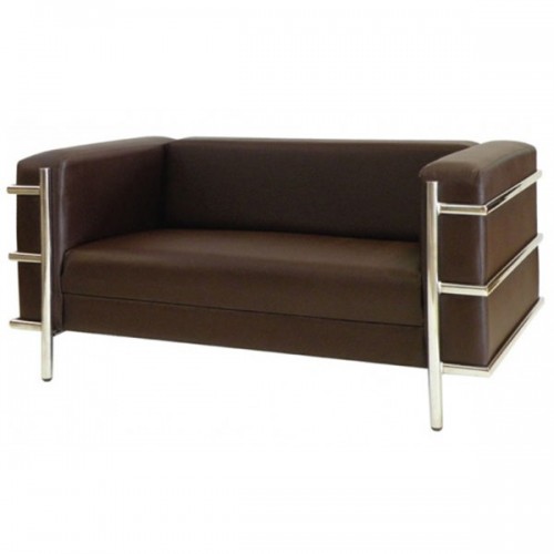 Sillón Corbu Love Seat Piel
